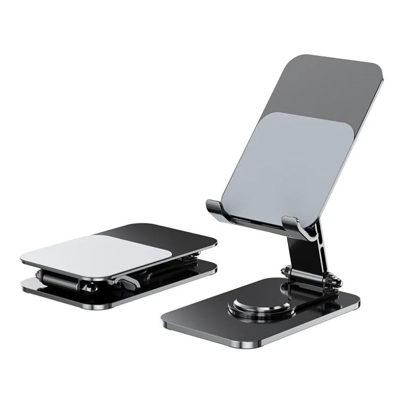 Desk Setup Stand - Универсальный металлический 360 ° Вращающаяся подставка