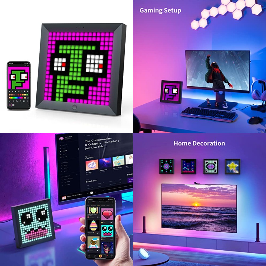 Desk Setup Room - Светодиодная панель для пиксельных дисплеев, совместимая