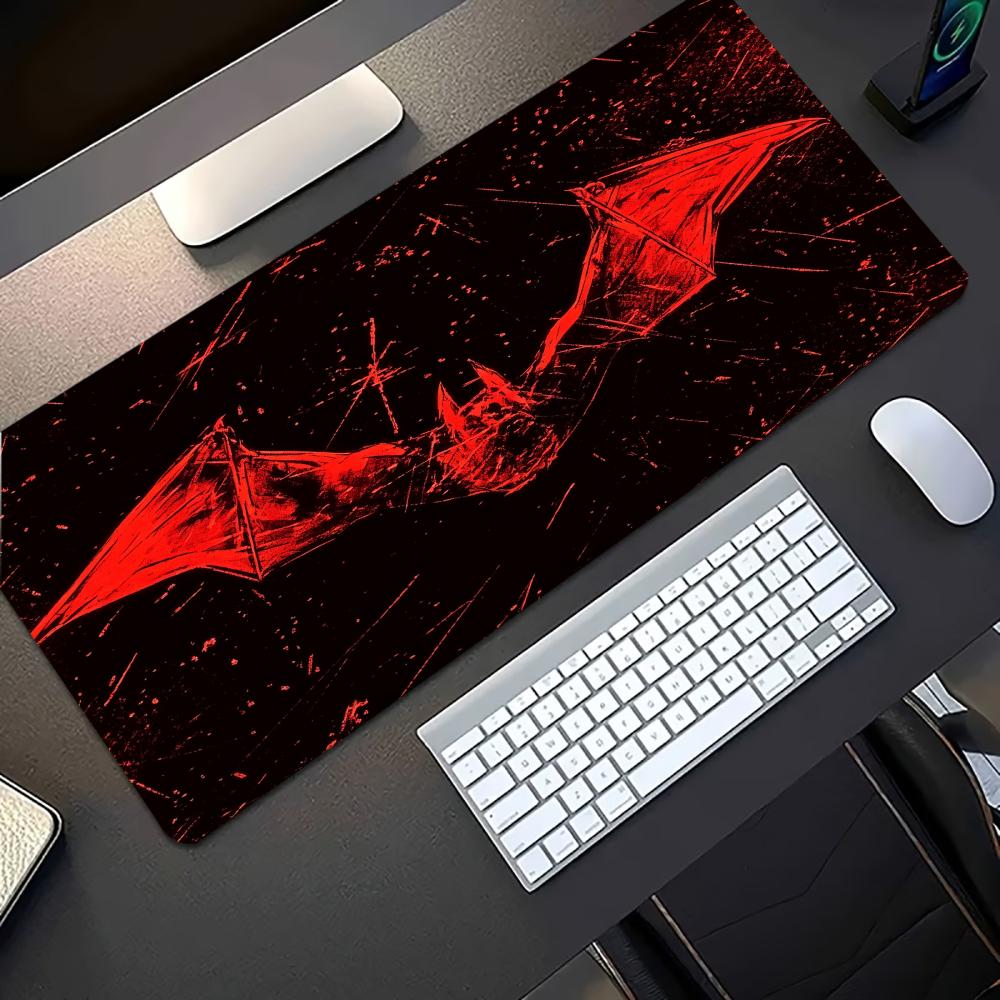 Desk Setup Red - Коврик для мыши с темно-красным узором