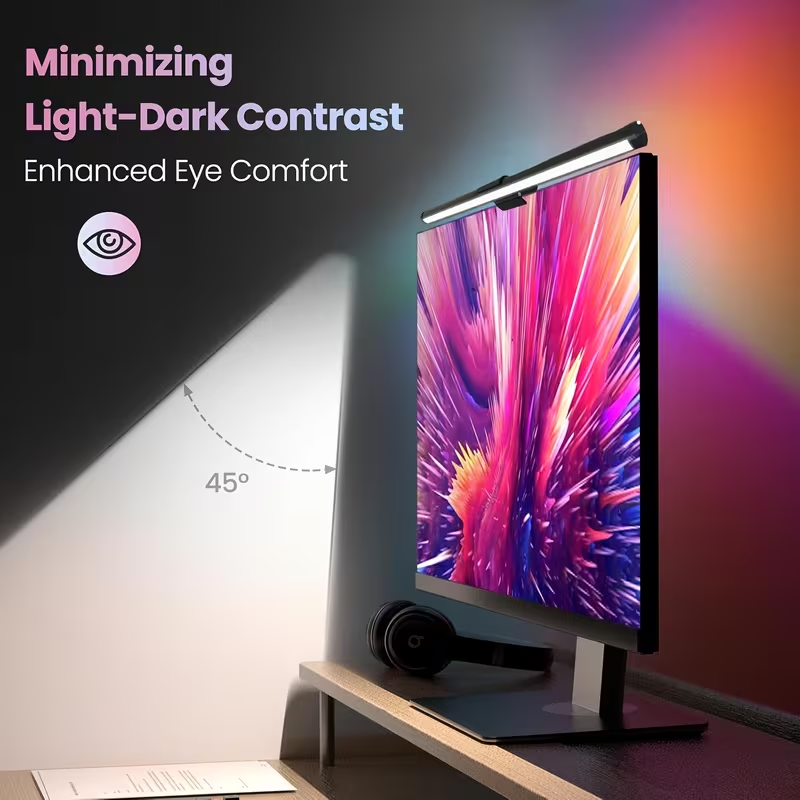 Desk Setup Modern - Светодиодная лампа-монитор, подвесной светильник для компьютерного