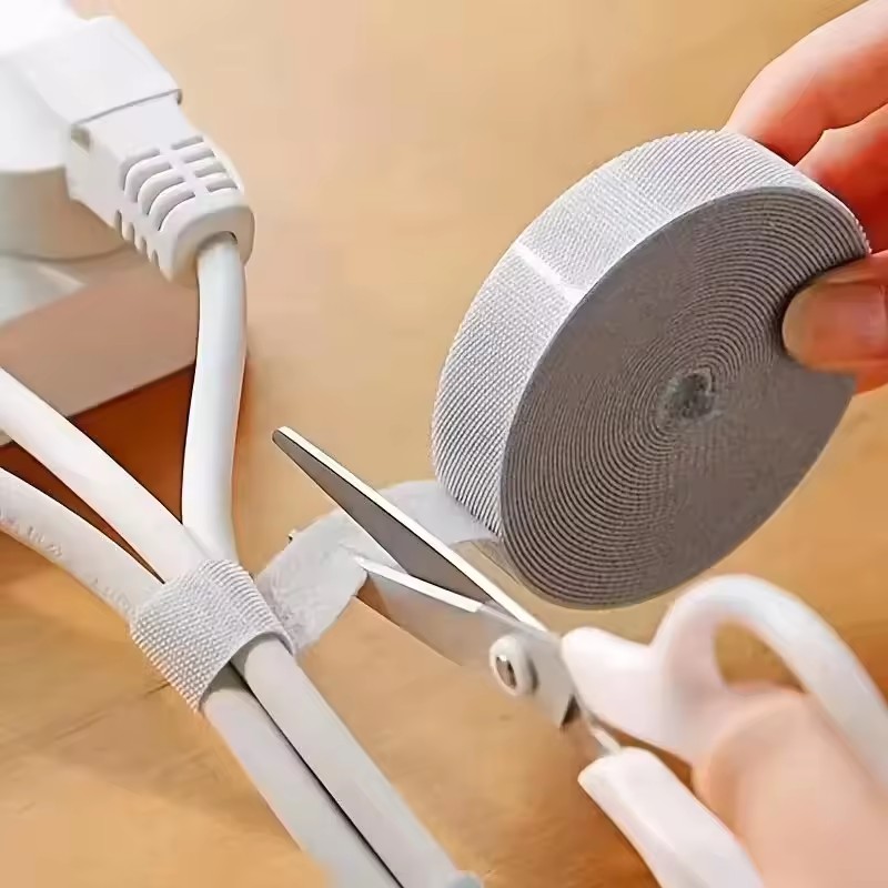 Desk Setup Cable Management - Органайзер для кабелей 1/5 м, лента