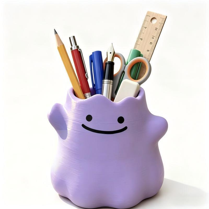 Desk Setup Organization - Подставка для ручек Pokemon Ditto, креативный