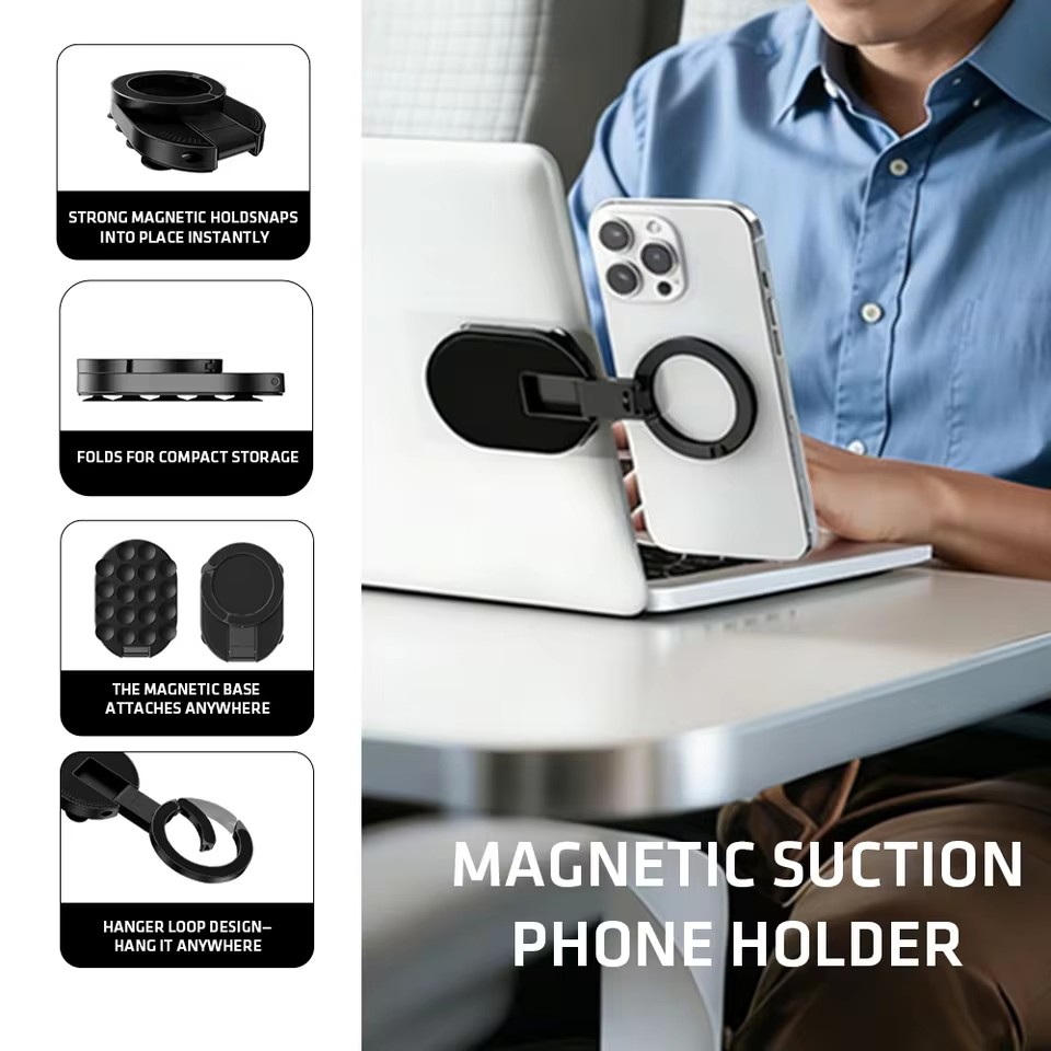 Desk Setup Stand - Магнитная складная подставка для телефона MA39,