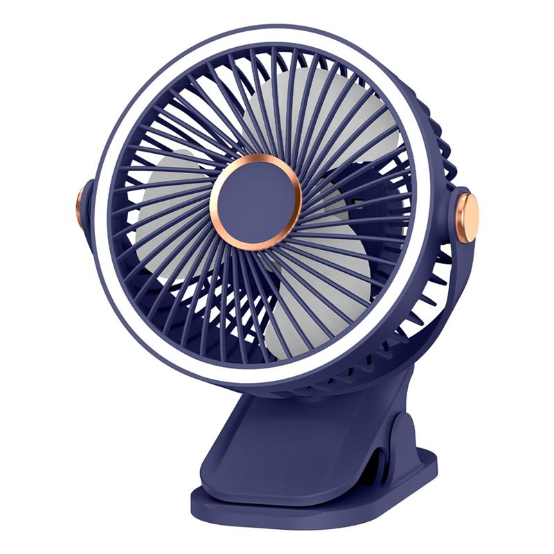 Fan Desk Small Usb - Вертикальный настенный вентилятор ABIY с LED-подсветкой,