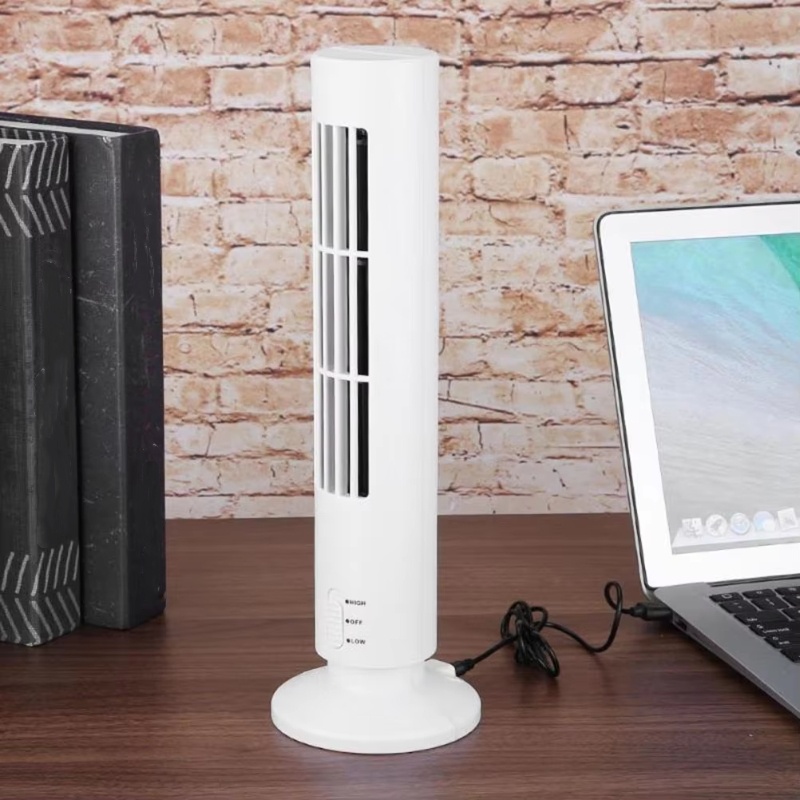Fan Desk Small Usb - Портативный USB-вентилятор Mini Tower Fan, вертикальный