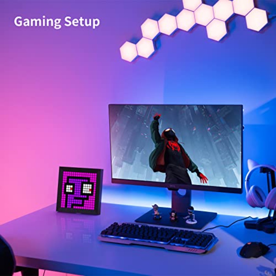 Светодиодная панель для пиксел – обзор и цена Desk Setup Room