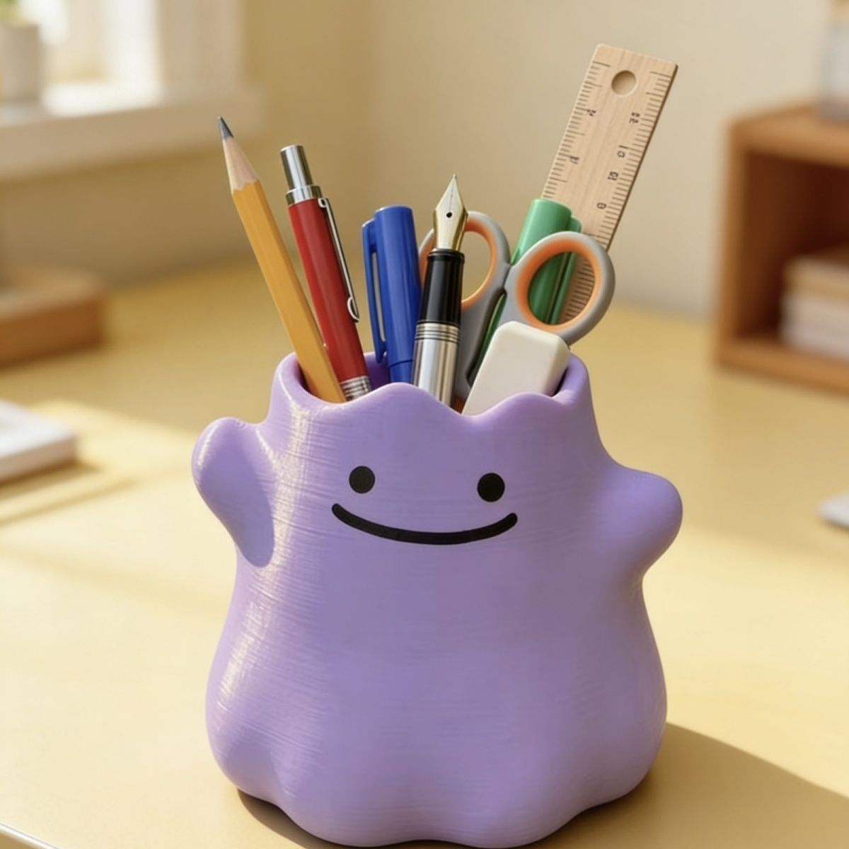 Подставка для ручек Pokemon Di – обзор и цена Desk Setup Organization