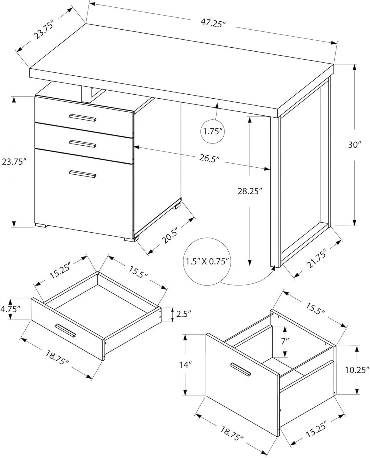 Компьютерный стол с тумбой для – обзор и цена L Shaped Desk Setup