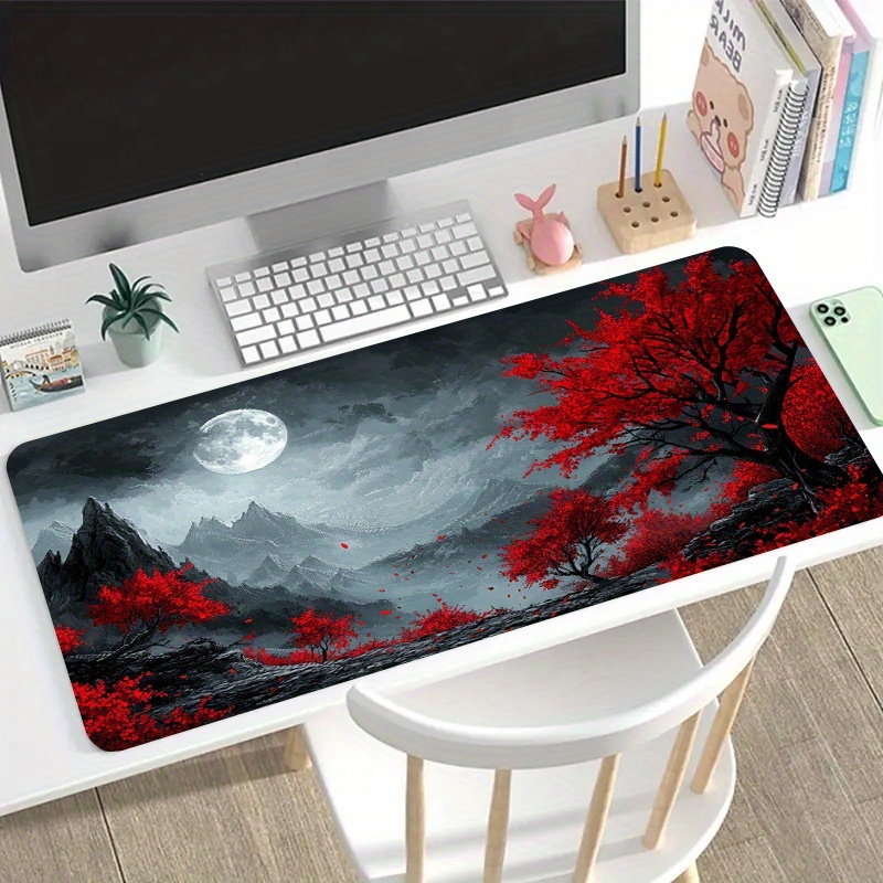 Игровой коврик для мыши Red Tr – обзор и цена Desk Setup Red