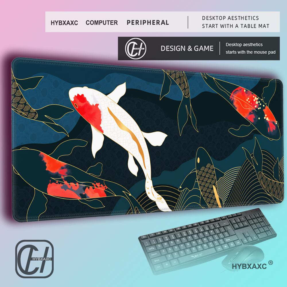 Коврик для стола HYBXAXC с япо – обзор и цена Desk Setup Red