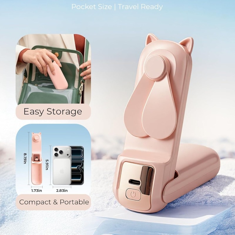 Портативный ручной мини-вентил – обзор и цена Fan Desk Small Usb