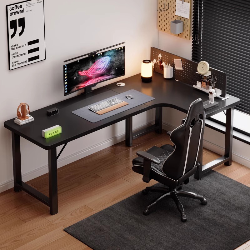 Компьютерный стол Домашний угл – обзор и цена L Shaped Desk Setup
