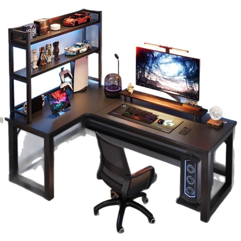 Компьютерный стол Домашний угл – обзор и цена L Shaped Desk Setup