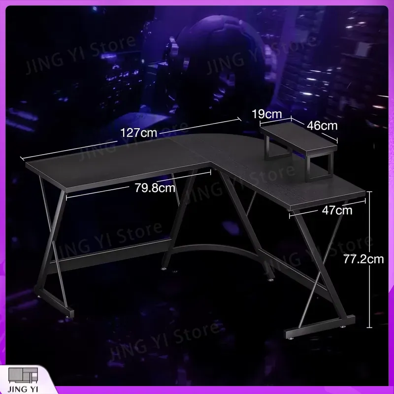 Игровой стол L-образной формы  – обзор и цена L Shaped Desk Setup