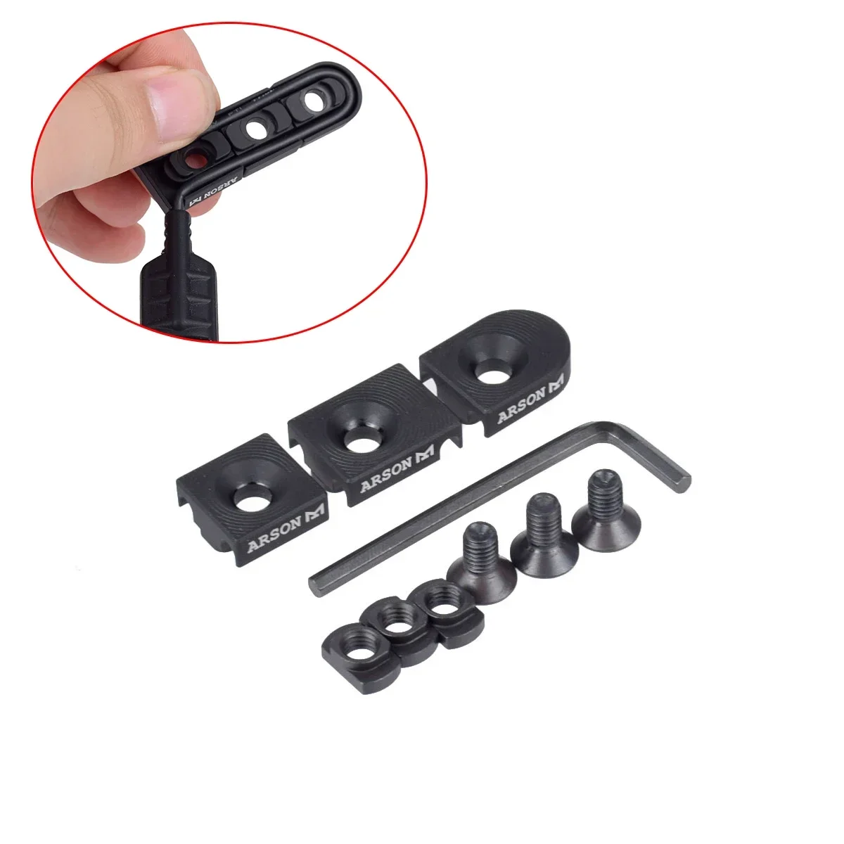 3 шт. MLOK система направляющи – обзор и цена Desk Setup Cable Management