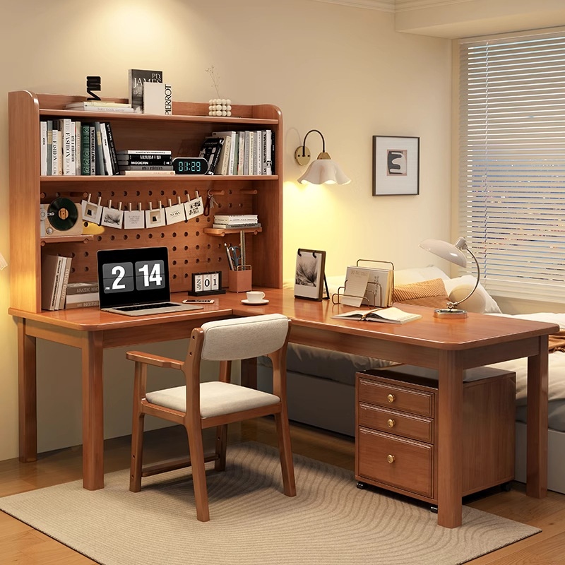 Современный угловой стол из ма – обзор и цена L Shaped Desk Setup