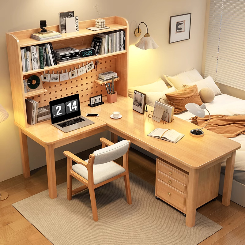 Современный угловой стол из ма – обзор и цена L Shaped Desk Setup