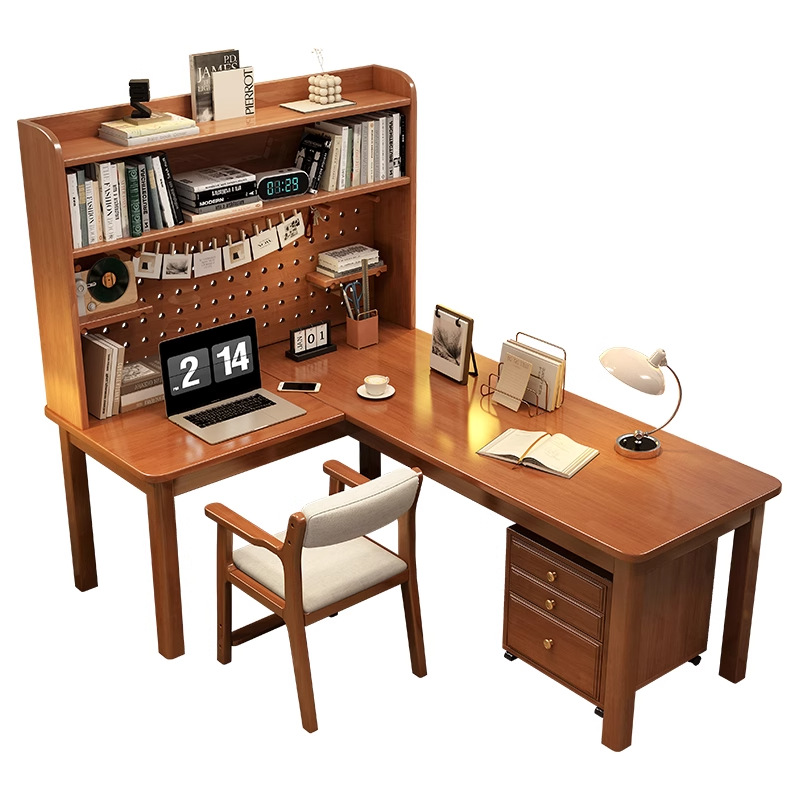 Современный угловой стол из ма – обзор и цена L Shaped Desk Setup