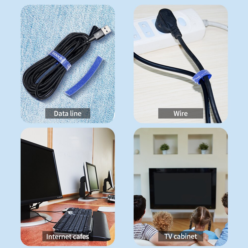Органайзер для кабелей, 5 м, ш – обзор и цена Desk Setup Cable Management