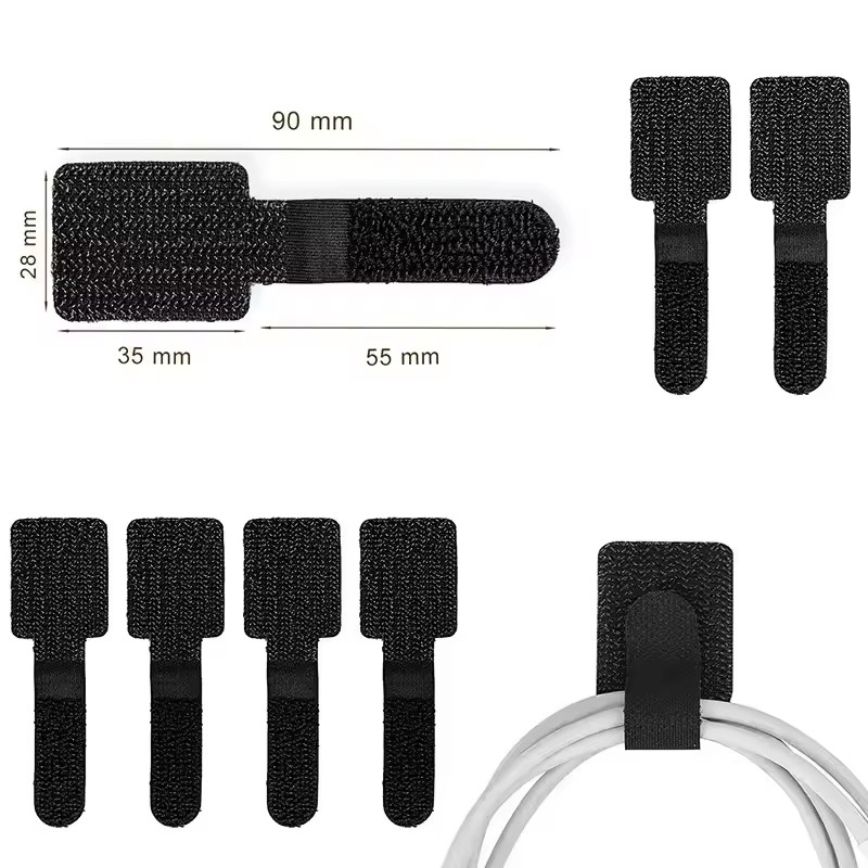 20/10/5/1 шт. многоразовые ней – обзор и цена Desk Setup Cable Management